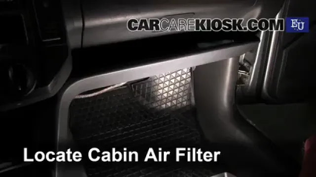 2002 Volkswagen Polo 1.4L 4 Cyl. Filtro de aire (interior) Cambio